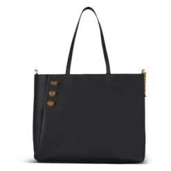 Emblème Læder Tote Bag