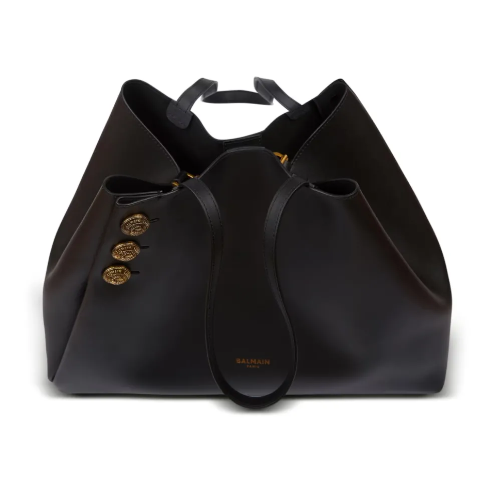 Emblème Læder Tote Bag
