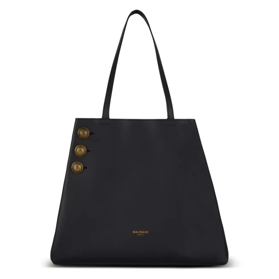 Emblème Læder Tote Bag