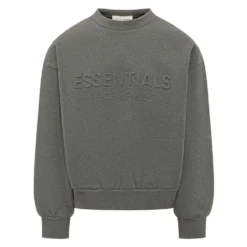 Embossed Classic Crewneck Sweatshirt