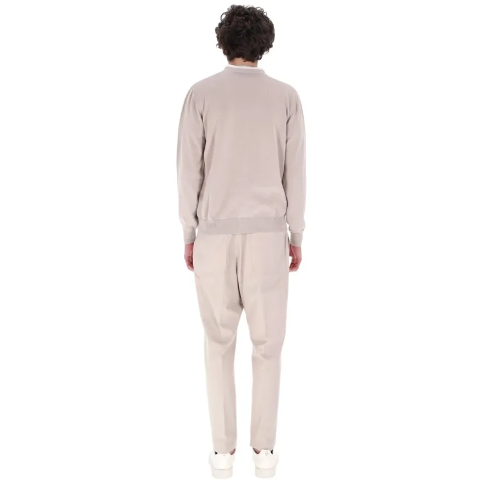 English Rib Cotton Cardigan