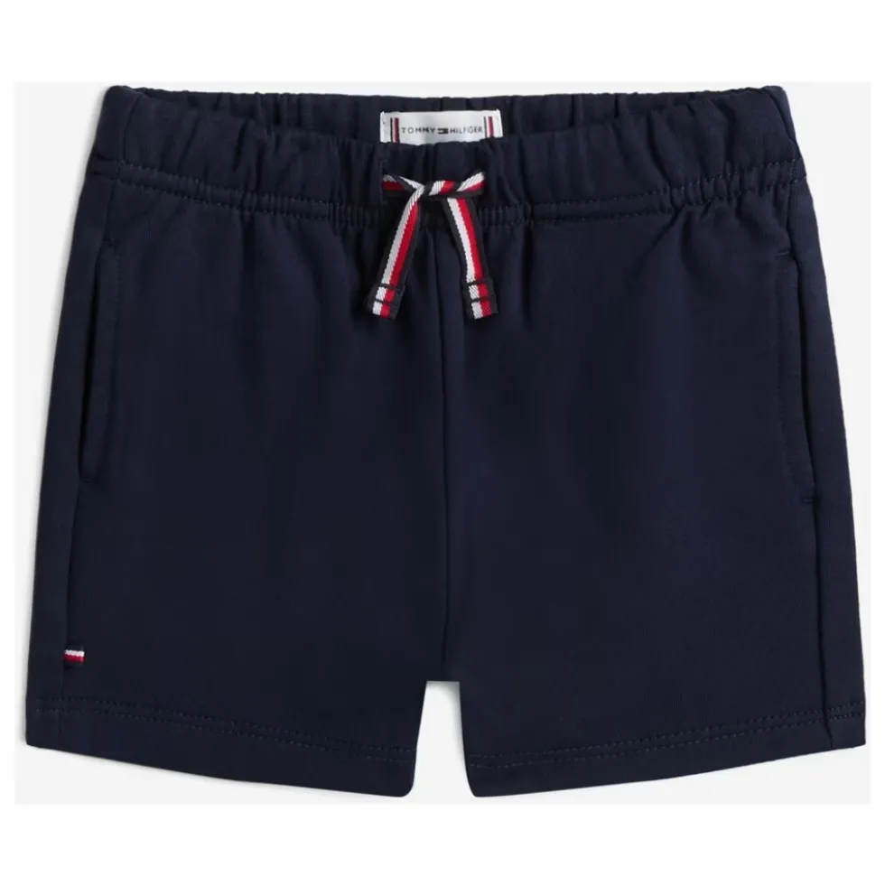 Essential Stribet T-shirt og Shorts Sæt