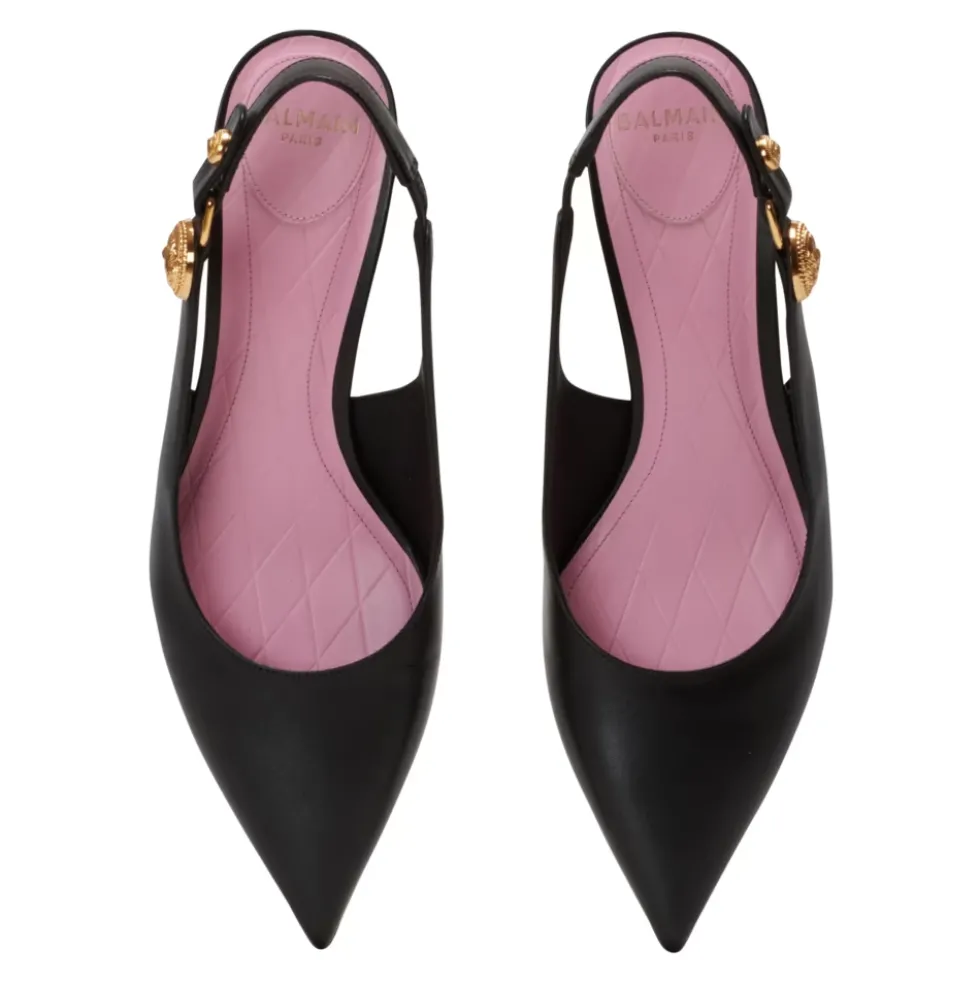 Eva killinge slingbacks i kalveskind