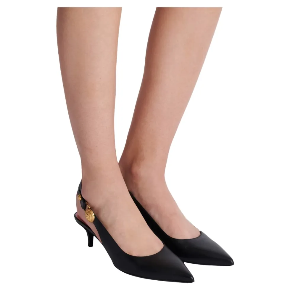 Eva killinge slingbacks i kalveskind