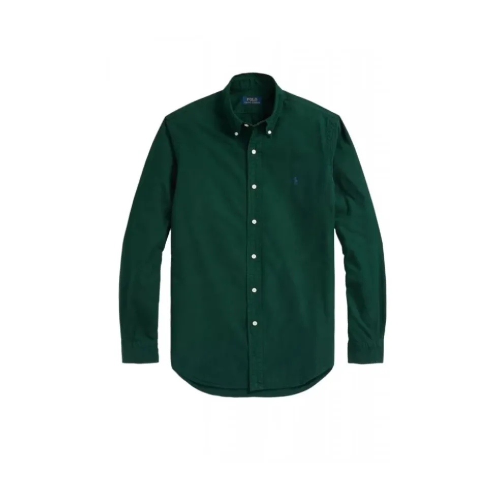 Farvebehandlet Button-Down Skjorte
