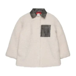 Faux Shearling Jakke