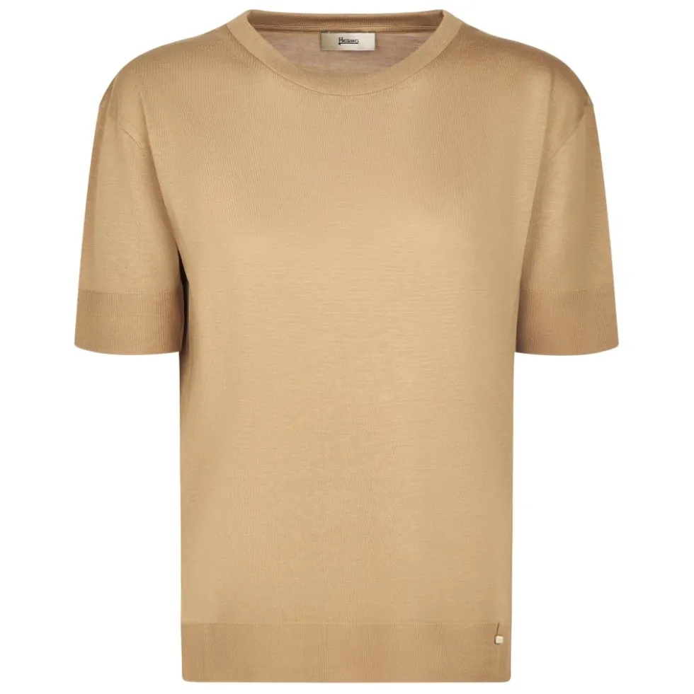Finstrikket T-shirt