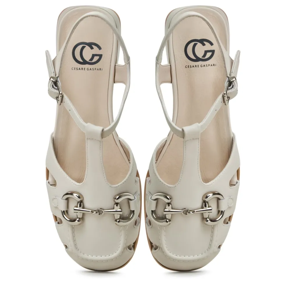 Flade Sandaler Aisha - Beige