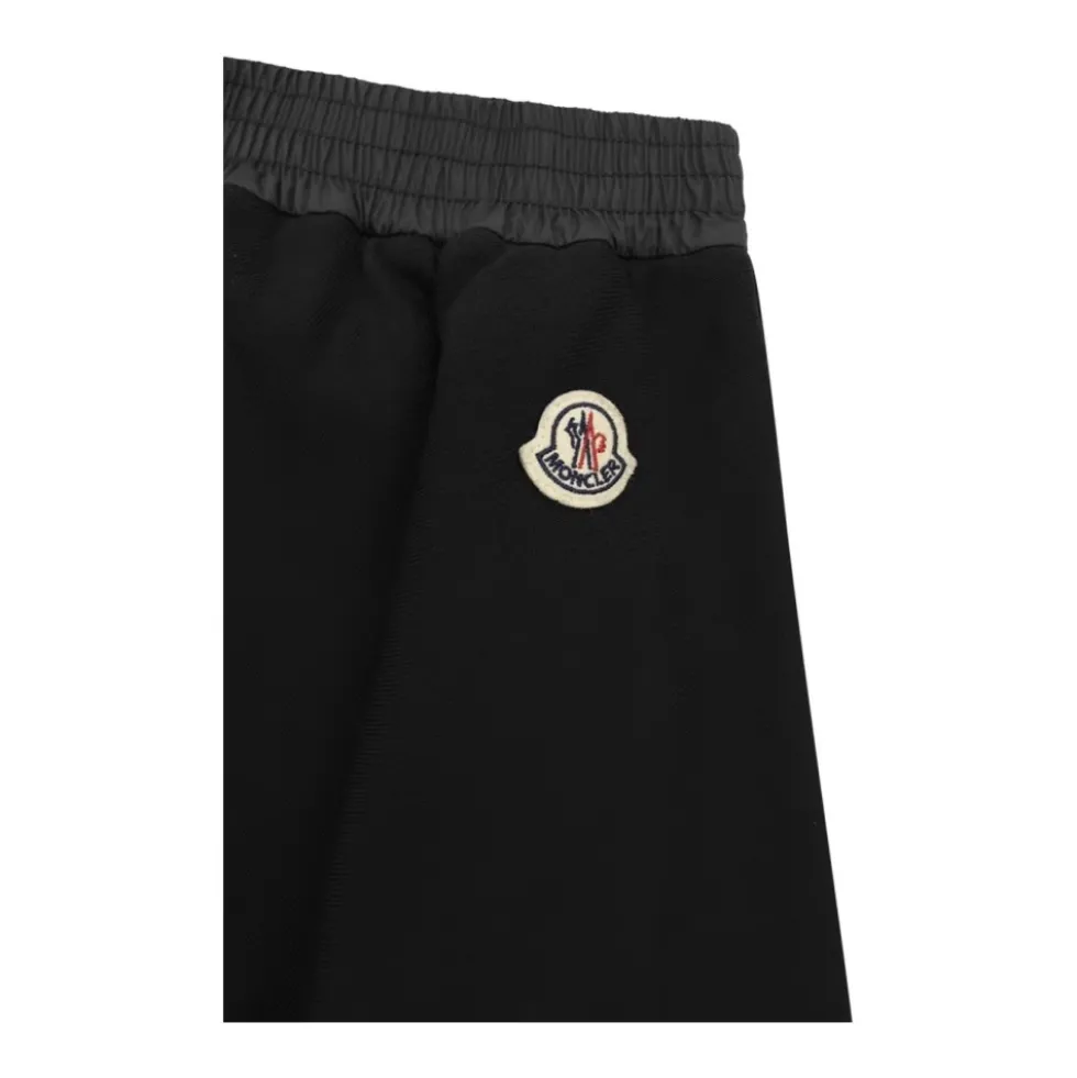 Flared Cotton Mini Skirt