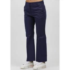 Flared Gabardine Stretch Bukser