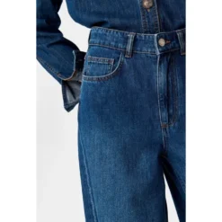 Flared Jeans med høj talje