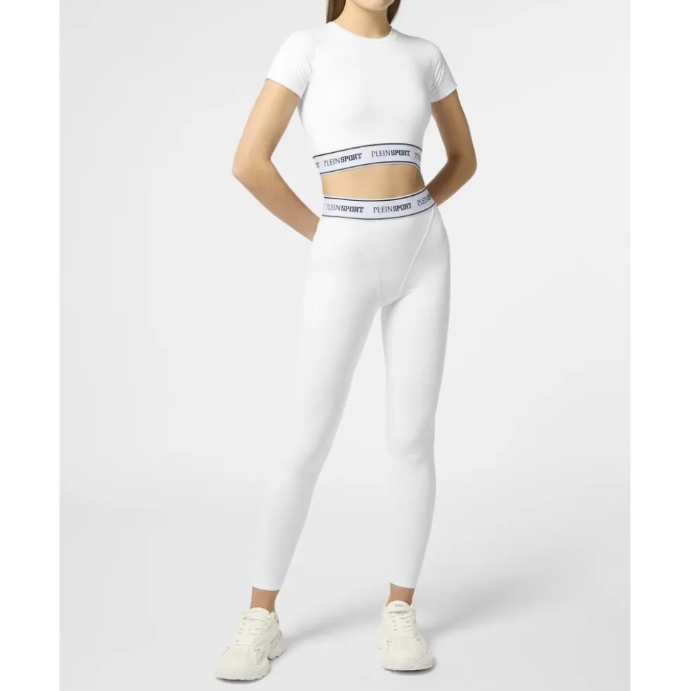 Fleece Cropped T-Shirt