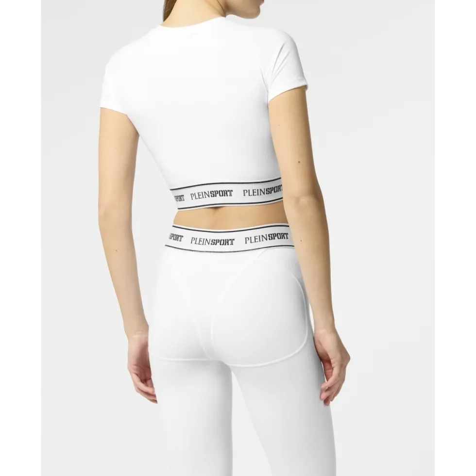 Fleece Cropped T-Shirt