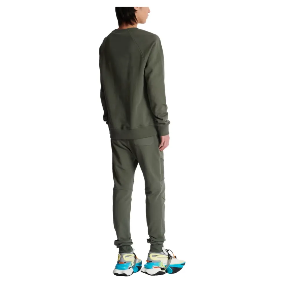 Flocked sweatshirt
