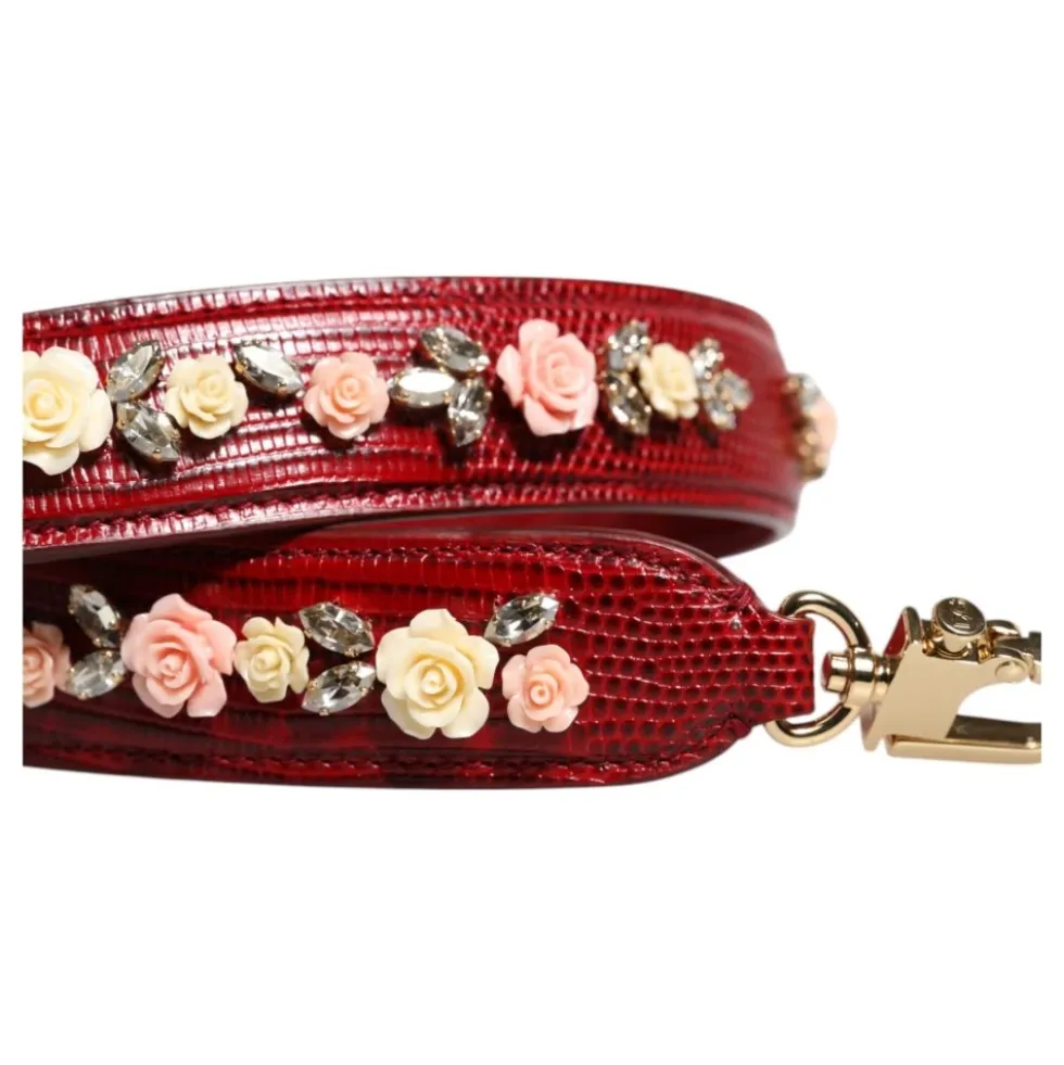 Floral Embellish Taske Skulderstrop
