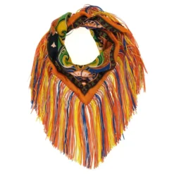 Floral Jacquard Scarf