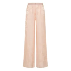 Floral Jacquard Trousers
