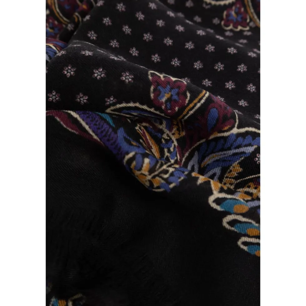 Floral Paisley Cashmere Sjal