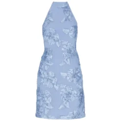 Flower Mesh Mini Dress