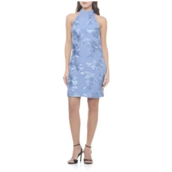 Flower Mesh Mini Dress