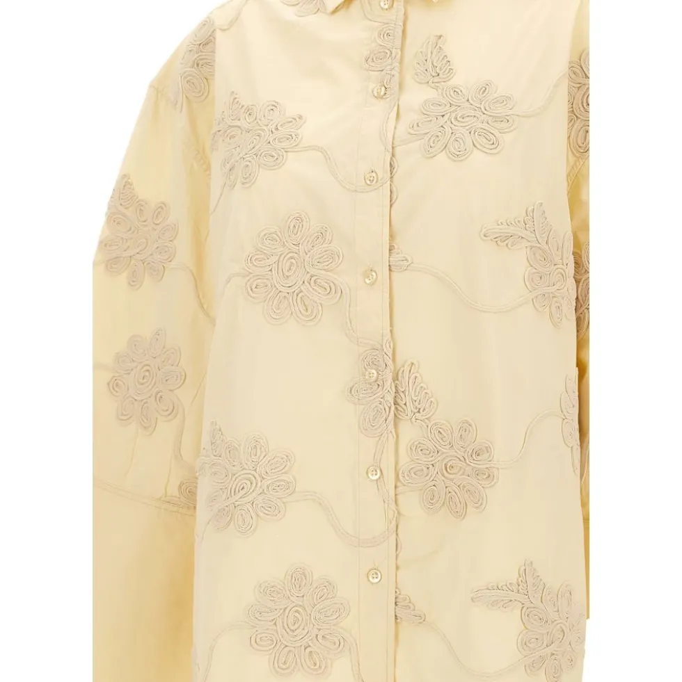 Flower Oversized Skjorte