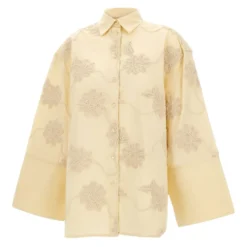 Flower Oversized Skjorte