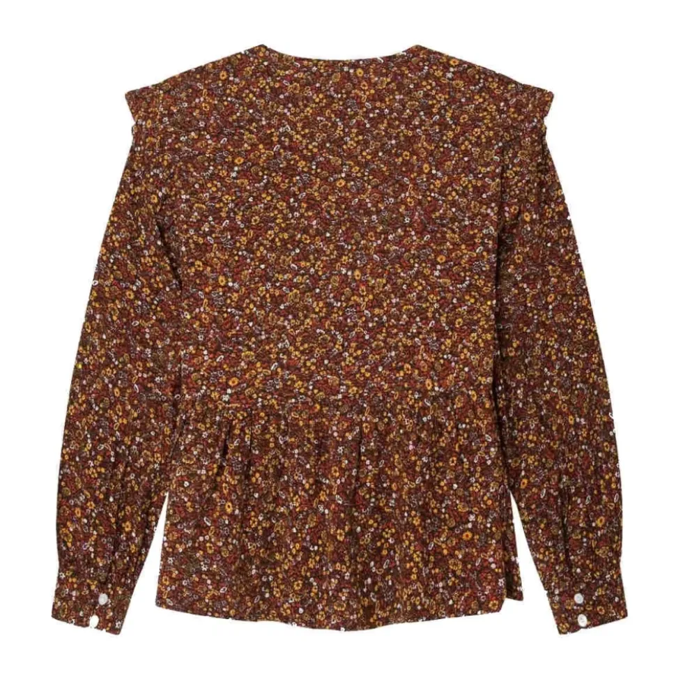 Flowy Langærmet Bluse
