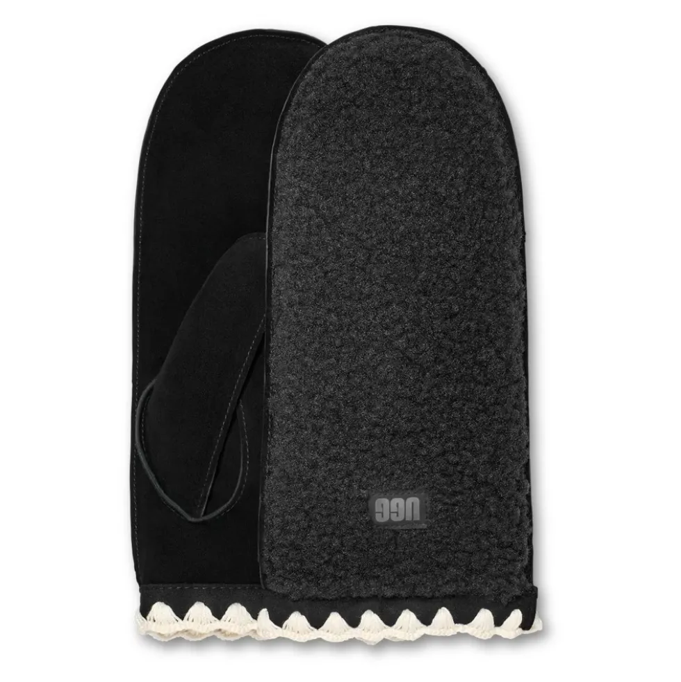 Fluff Scalloped Mitten