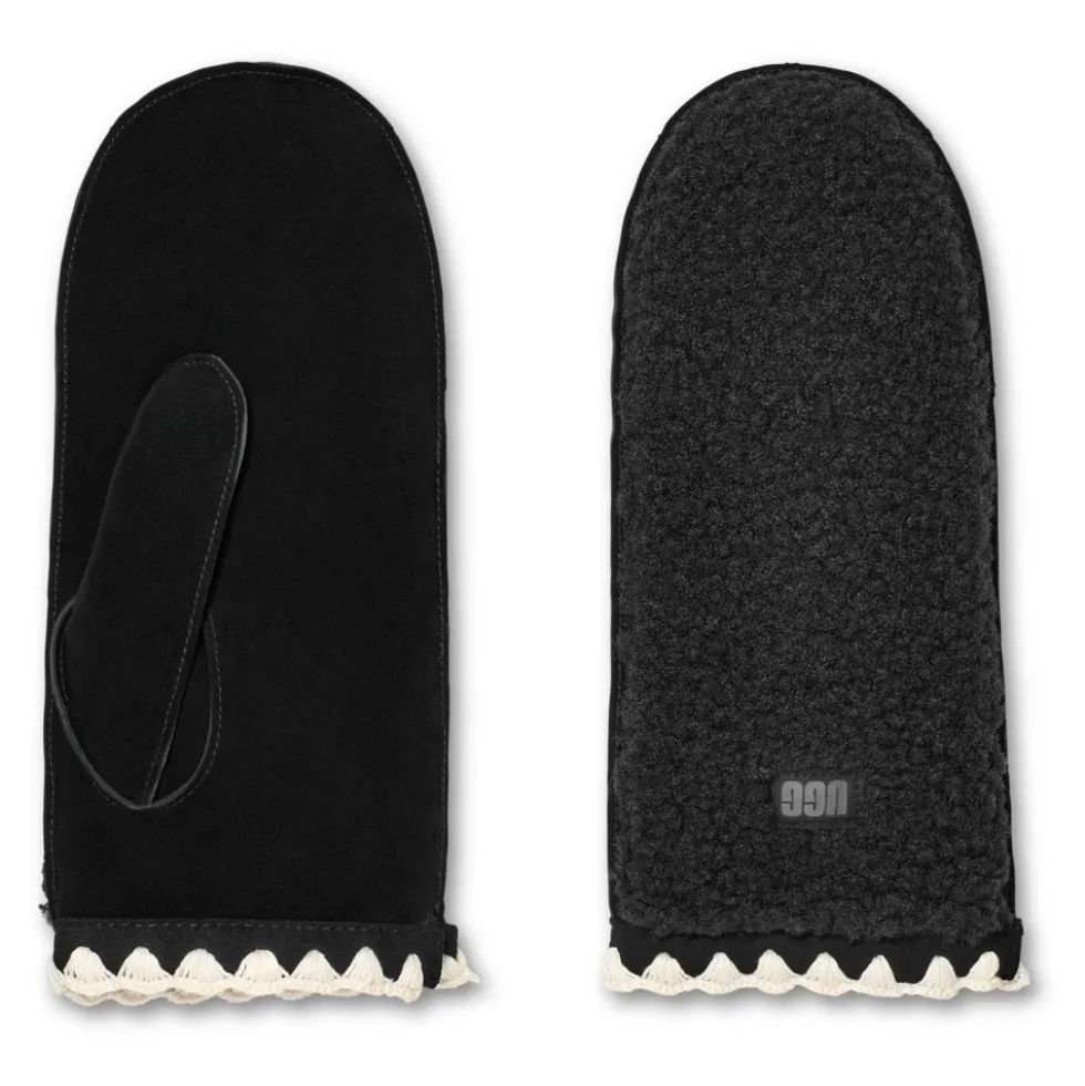 Fluff Scalloped Mitten