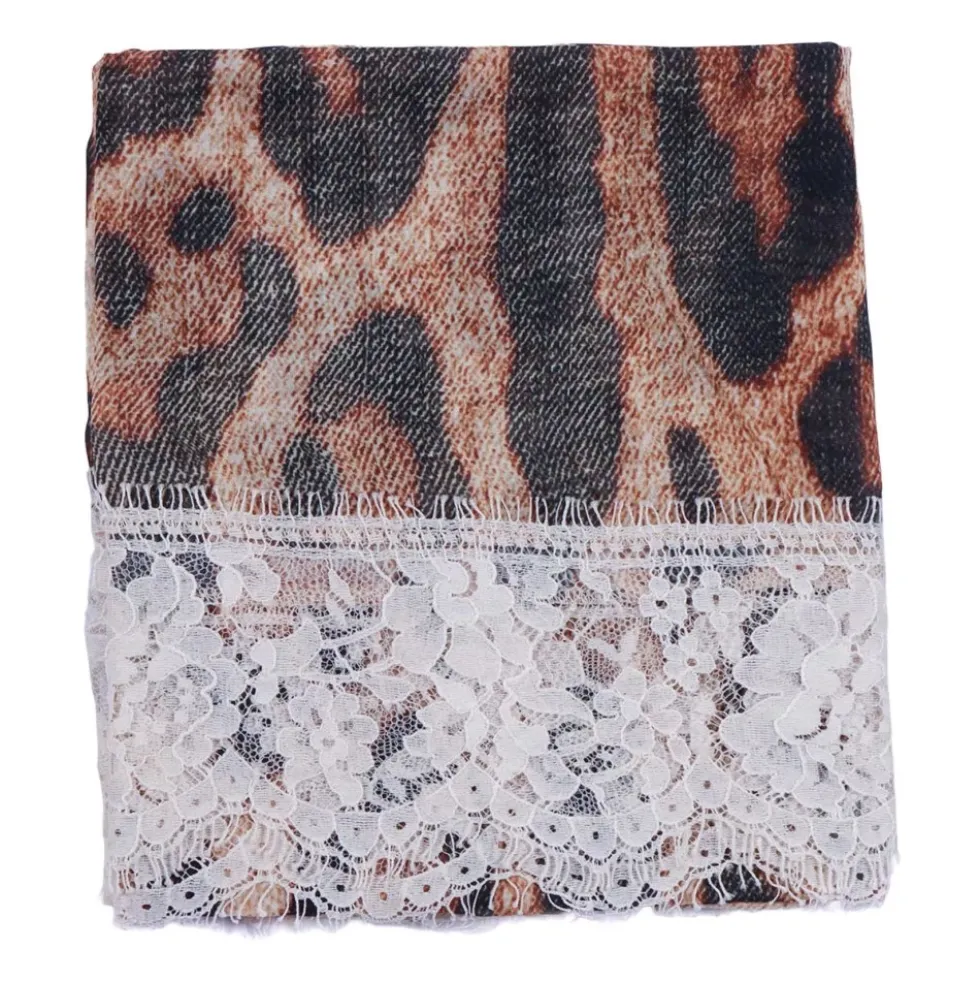 Foulard con pizzo