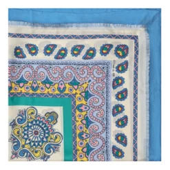 Foulard med print