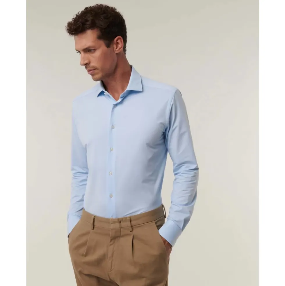 Fransk Krave Oxford Skjorte Tailor Fit