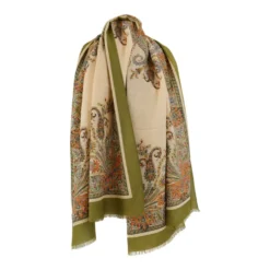 Frynset Paisley Tørklæde