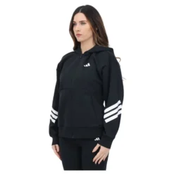 Future Icons 3-Stripes Full-Zip Hættetrøje