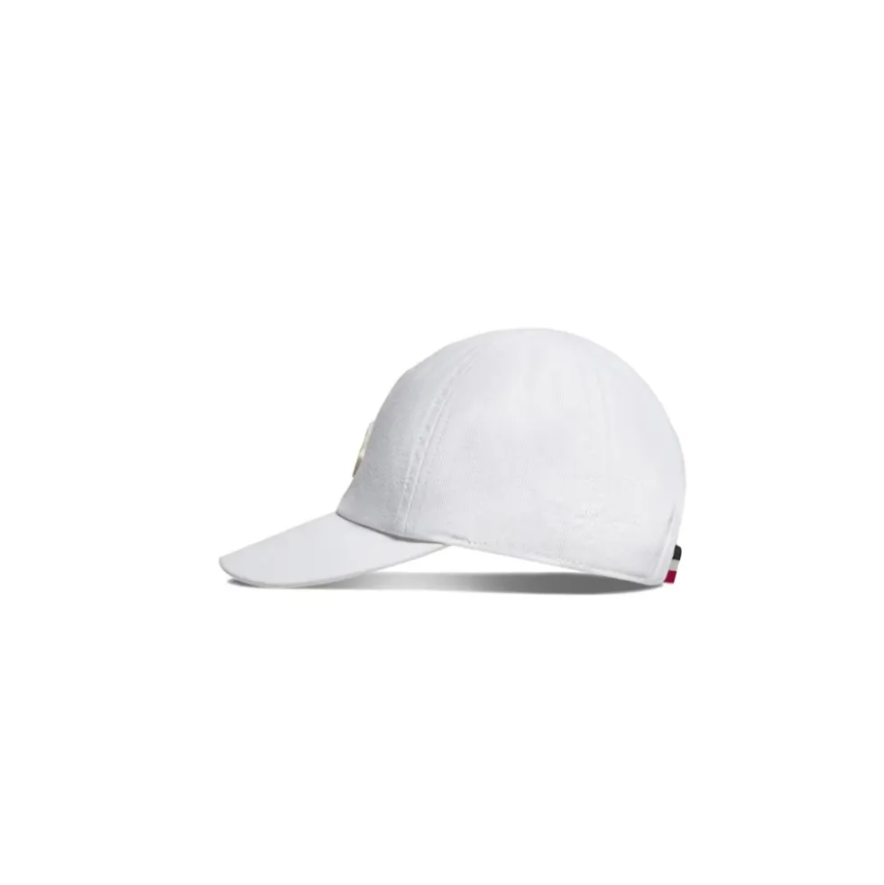 Gabardine Baseball Cap med Logo Patch