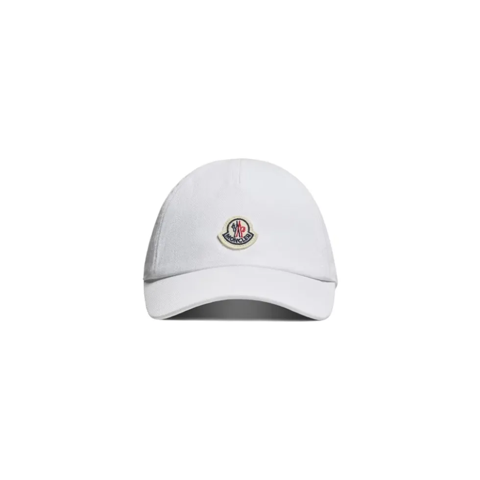 Gabardine Baseball Cap med Logo Patch