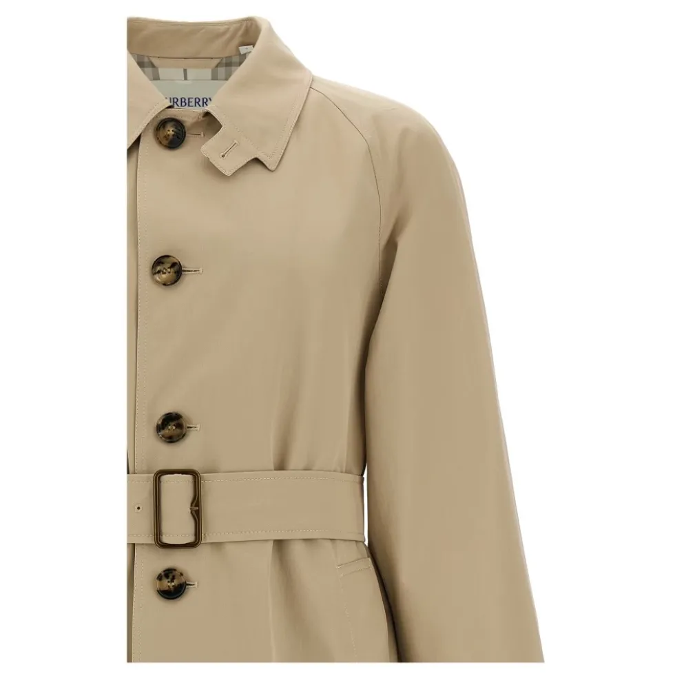 Gabardine Car Coat