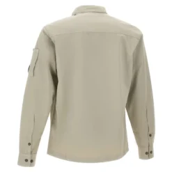 Gabardine Overshirt med Lynlås