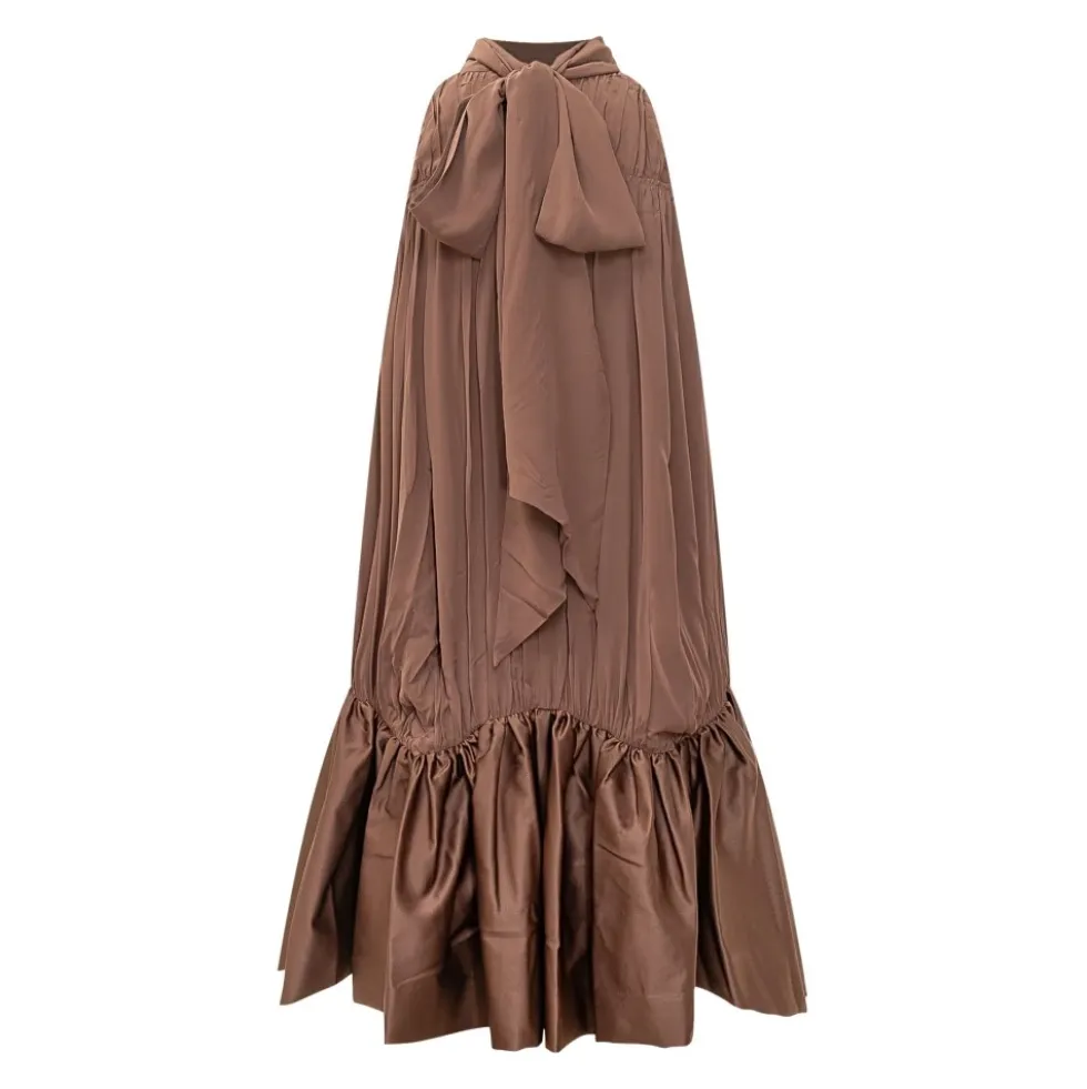 Gathered Mini Dress