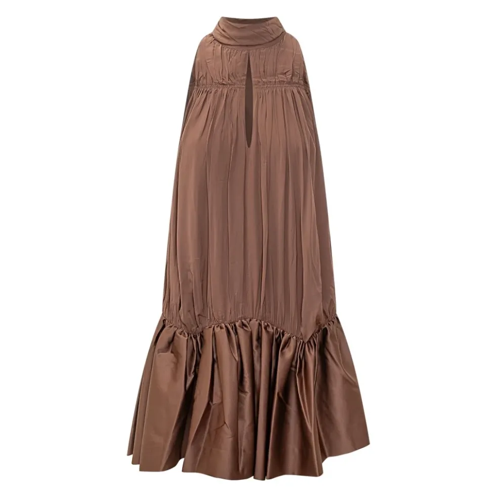 Gathered Mini Dress