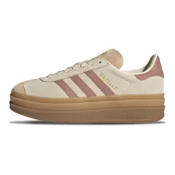 Gazelle Bold W Crew White Sneakers
