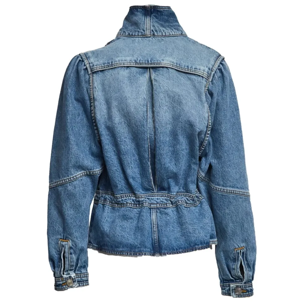 Giacca in denim di cotone