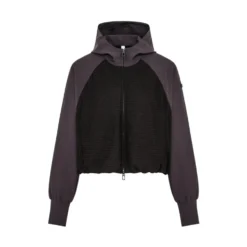 Giacca manica raglan con rete