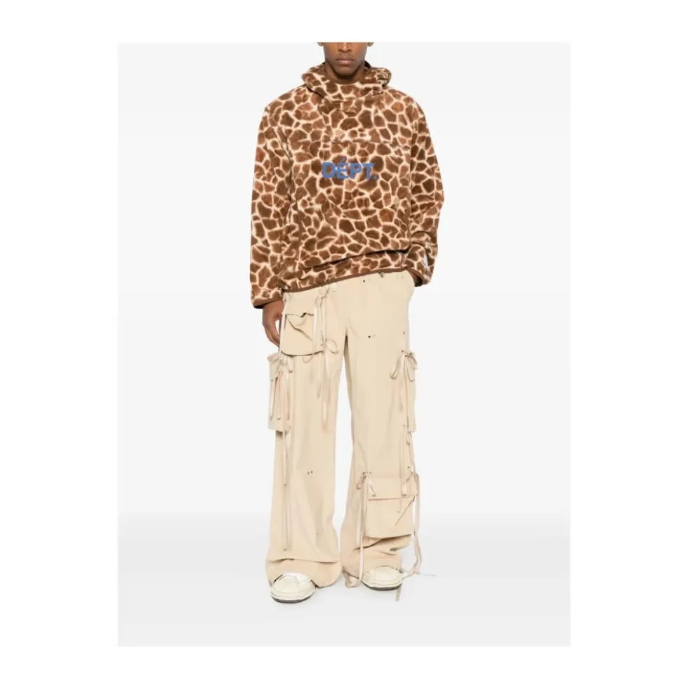 Giraffe Print Hoodie