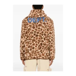 Giraffe Print Hoodie