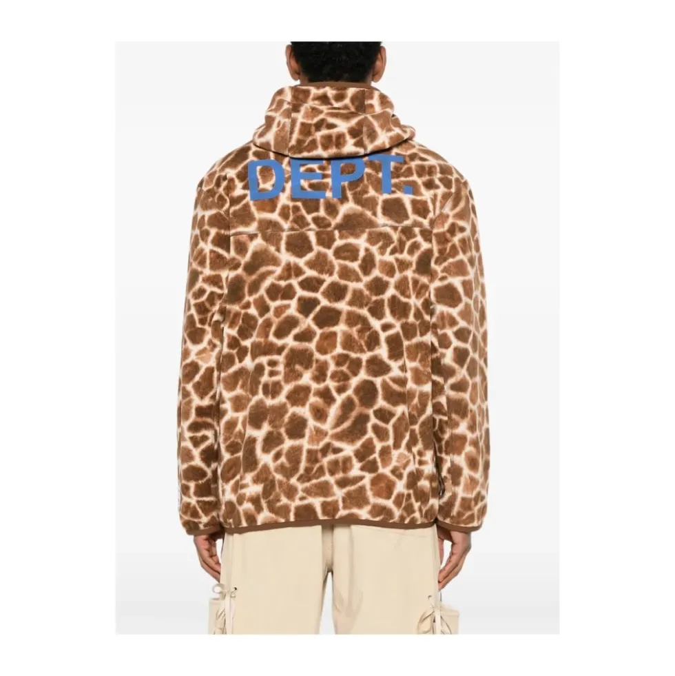 Giraffe Print Hoodie