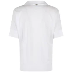 Glam Knit Polo i hvid
