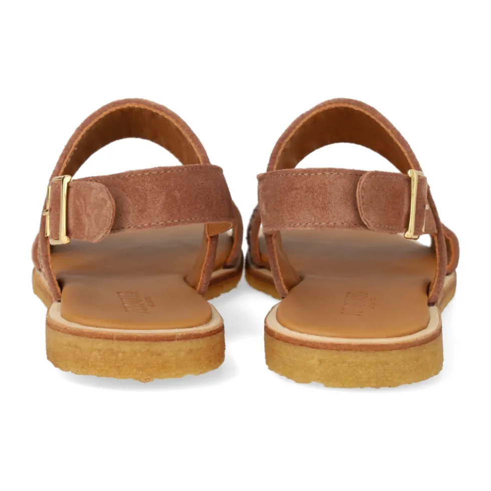 Glitter Sandal i Ler Glitter