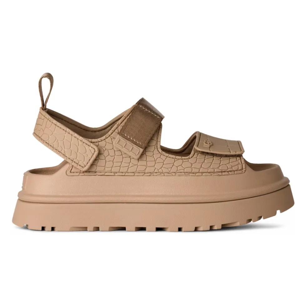 Goldenglow Embossed Sandal