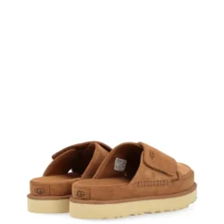 Goldenstar Cross Læder Sandal i Cuoio